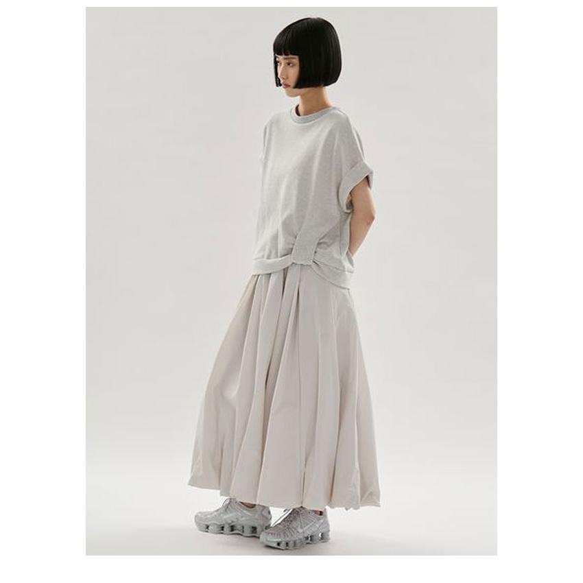 emmi SALE40%OFF エミ セットアップ 裏毛トップス×撥水スカートセット