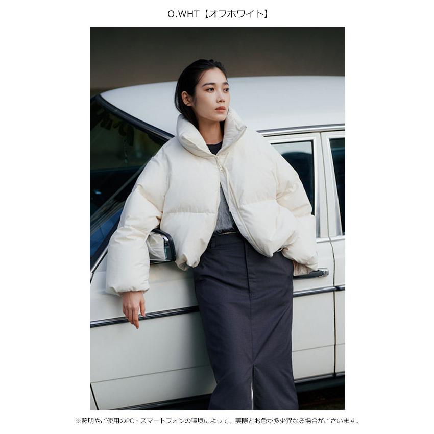 emmi エミ アウター 25秋冬 クロップドフォルムダウンコート 長袖