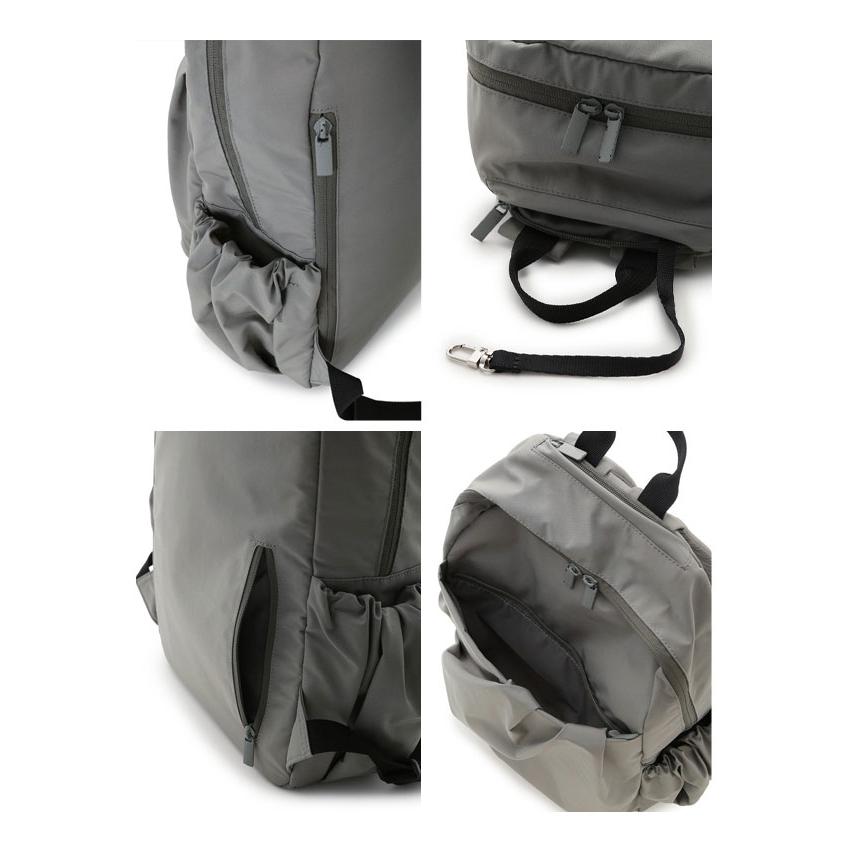 emmi エミ バッグ eco 撥水ギャザーボディーバックパック 小物