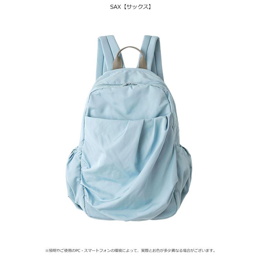 emmi エミ バッグ eco 撥水ギャザーボディーバックパック 一部6月中旬