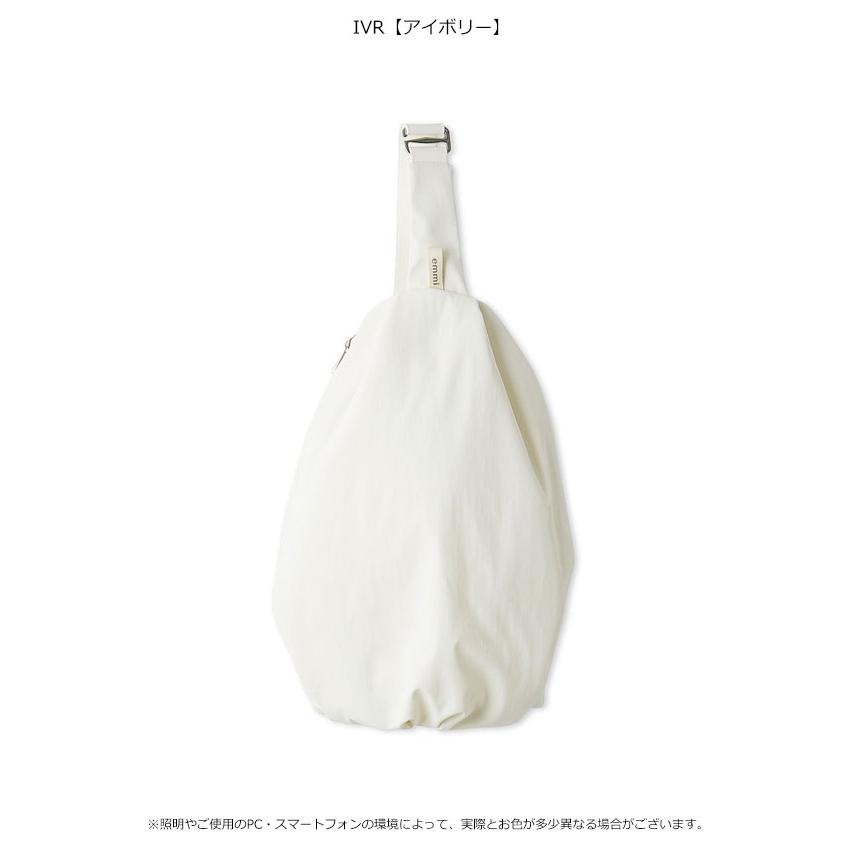 m*a様 eim 浴衣 アイボリー バック付き emmi エミ バッグ 25秋冬 撥水 クロスボディショルダーバッグ 小物
