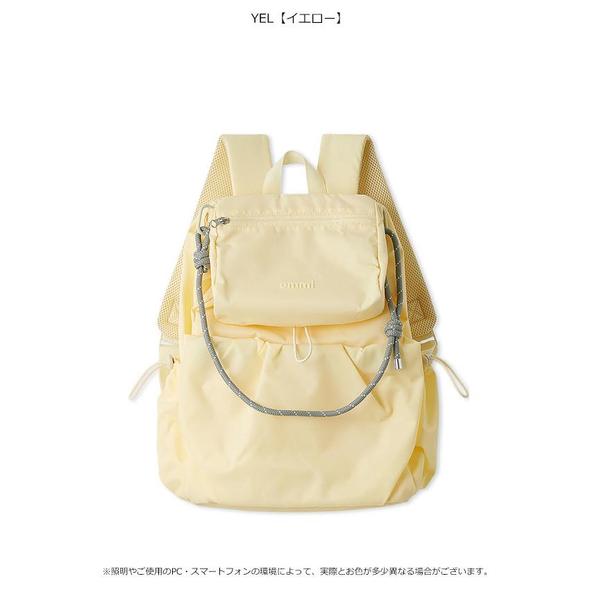 エミ emmi バッグ マルチユースバックパック 6月中旬〜7上旬予約 リュックサック サコッシュ付き アウトドア ギフト 13wgb263301の画像