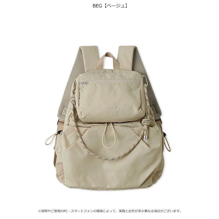 emmi 再入荷！ エミ バッグ マルチユースバックパック リュックサック