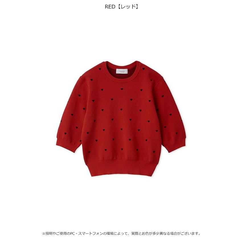 emmi 新作10%OFF エミ トップス 【HEART】eco ハーフスリーブハート