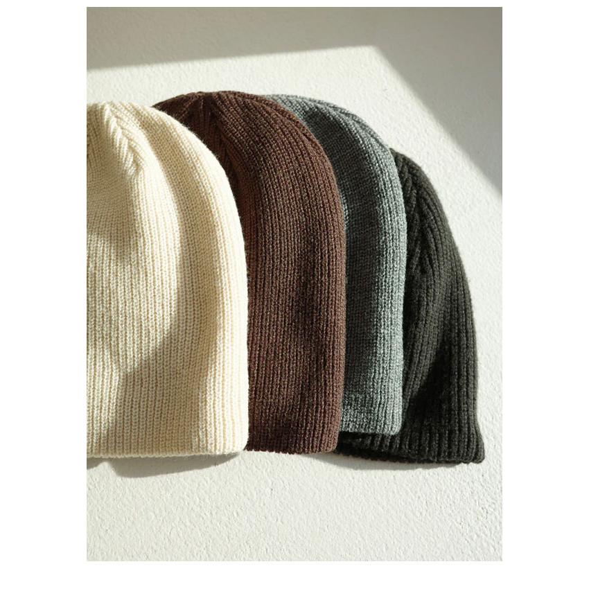 CREDONA（クレドナ） 小物 KNIT BEANIE 帽子 ニット帽 ビーニー