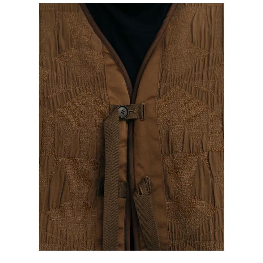 新作10%OFF クレドナ CREDONA アウター KIRYU JACQUARD LINER JACKET 桐生ジャガードラインジャケット 長袖 ミドル丈 セットアップ 1425602403 1425620404の画像