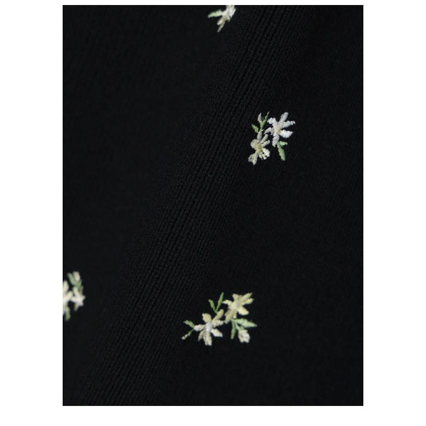 CREDONA（クレドナ） トップス FLOWER EMBROIDERY CD フラワーエン