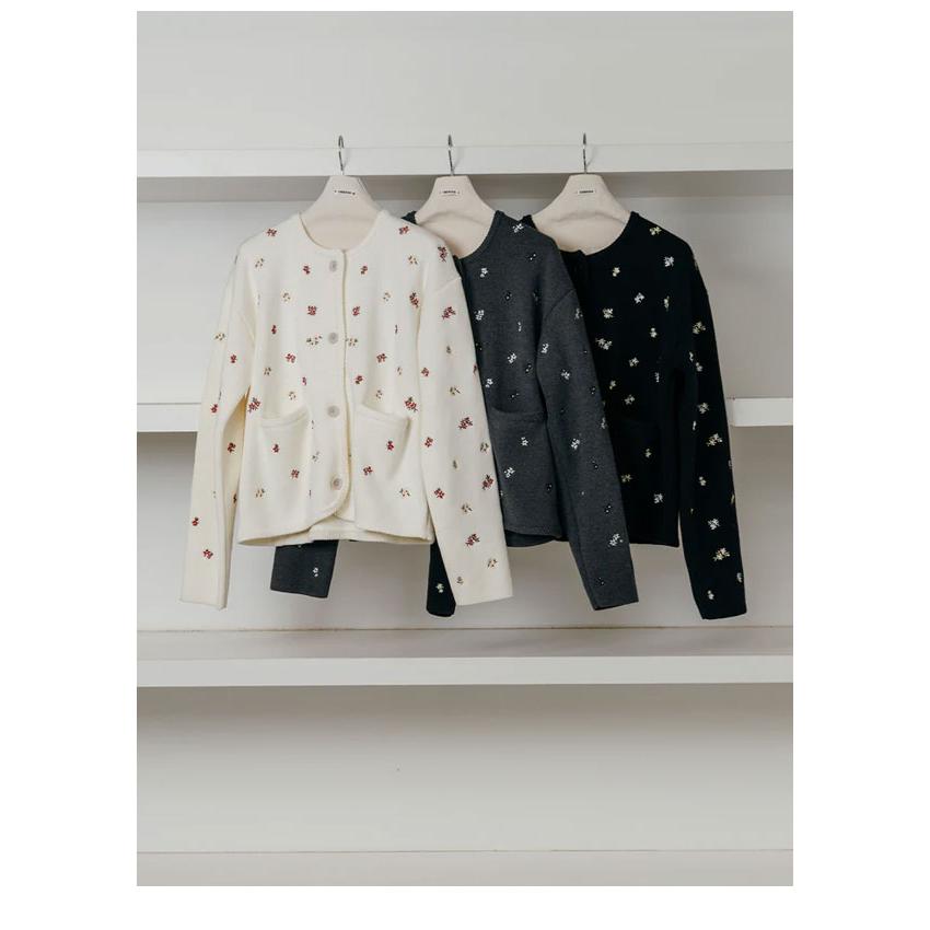 CREDONA（クレドナ） トップス FLOWER EMBROIDERY CD フラワーエン