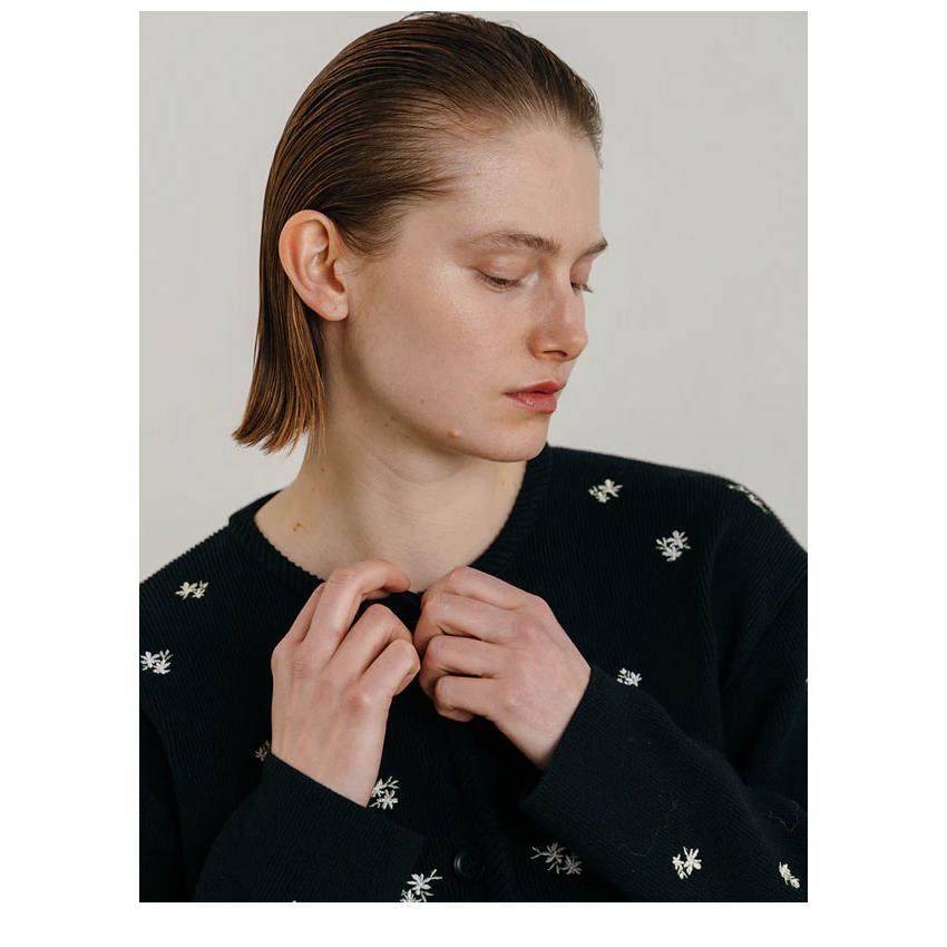 CREDONA（クレドナ） トップス FLOWER EMBROIDERY CD フラワーエン