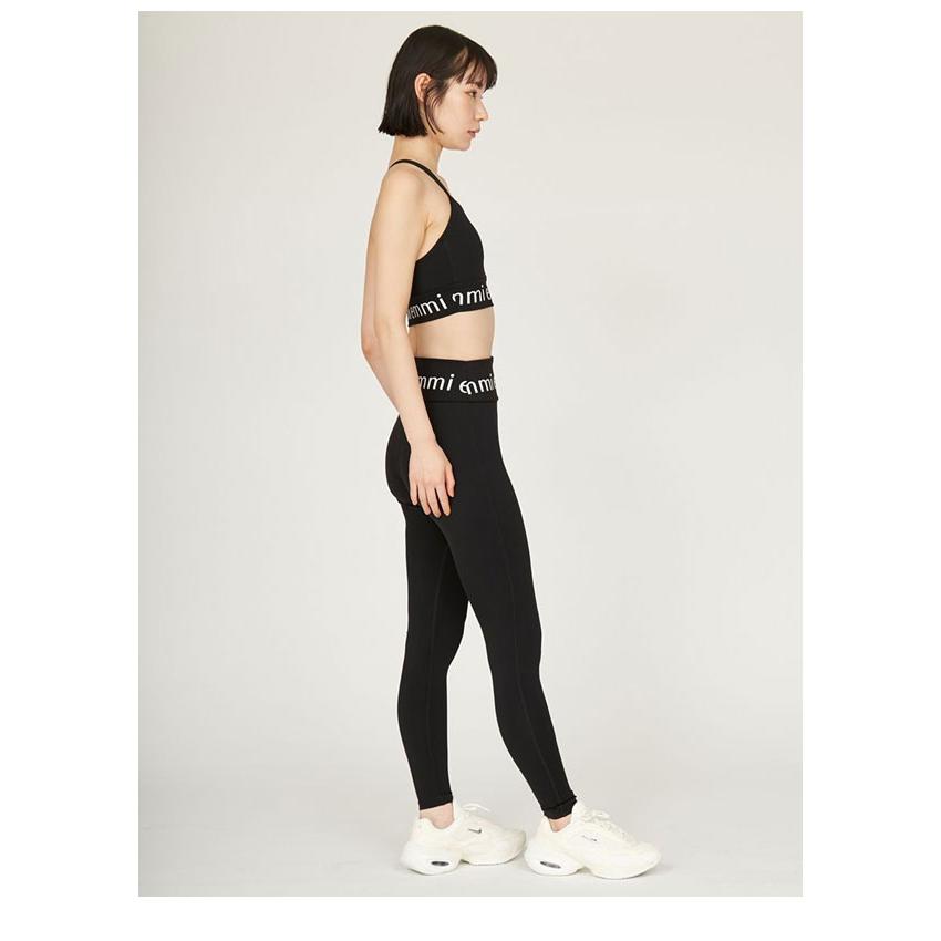 大幅お値下げ中❗️ emmi PANTS emmi エミ ボトムス emmiロゴレギンス パンツ フルレングス スポーツ