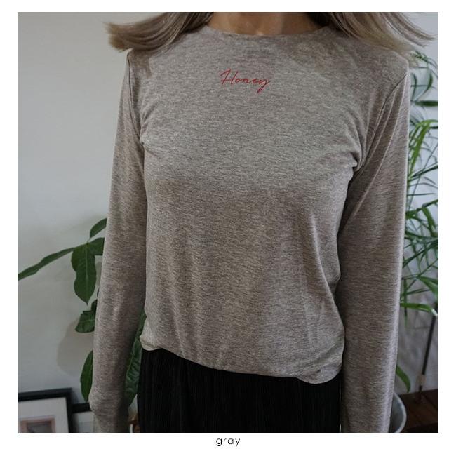 ハニーミーハニー Honey Mi Honey Honey Logo Longt Shirt ハニーロゴ