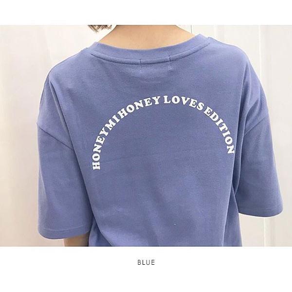ハニーミーハニー Honey Mi Honey Back Logo Tshirt バックロゴtシャツ