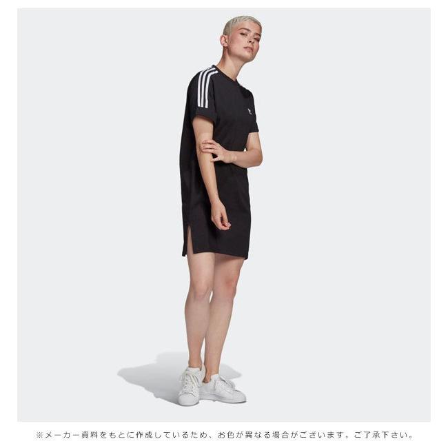 Sale アディダスオリジナルス Adidas Originals Tee Dress レディース Tシャツ ワンピース ミニワンピース 半袖 トレフォイルロゴ スリーストライプ Select Shop Double Heart 通販 Yahoo ショッピング