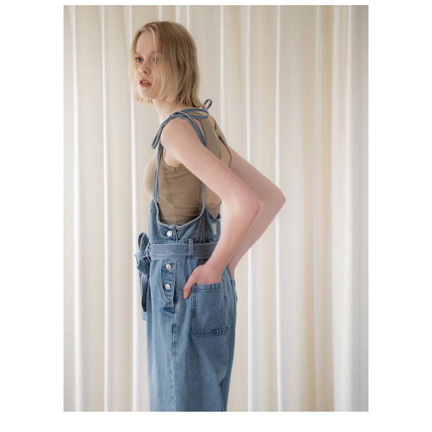 WILLFULLY（ウィルフリー） SALE10%OFF オールインワン denim tapered