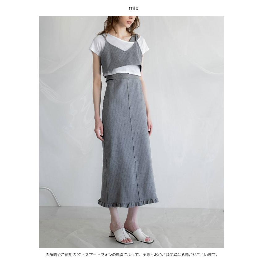WILLFULLY（ウィルフリー） ワンピース asymmetry layered 3piece