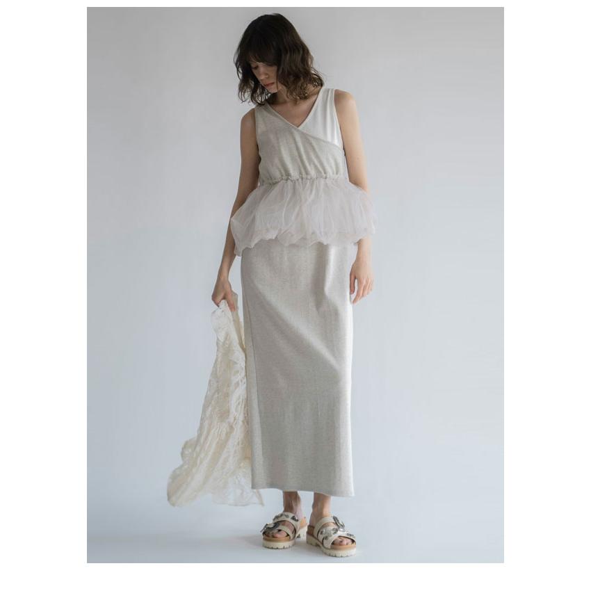 WILLFULLY（ウィルフリー） SALE40%OFF ワンピース tulle peplum