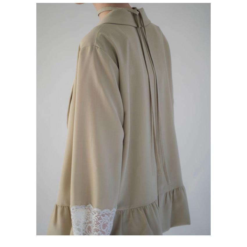 WILLFULLY（ウィルフリー） 新作10%OFF アウター cuffs lace hem