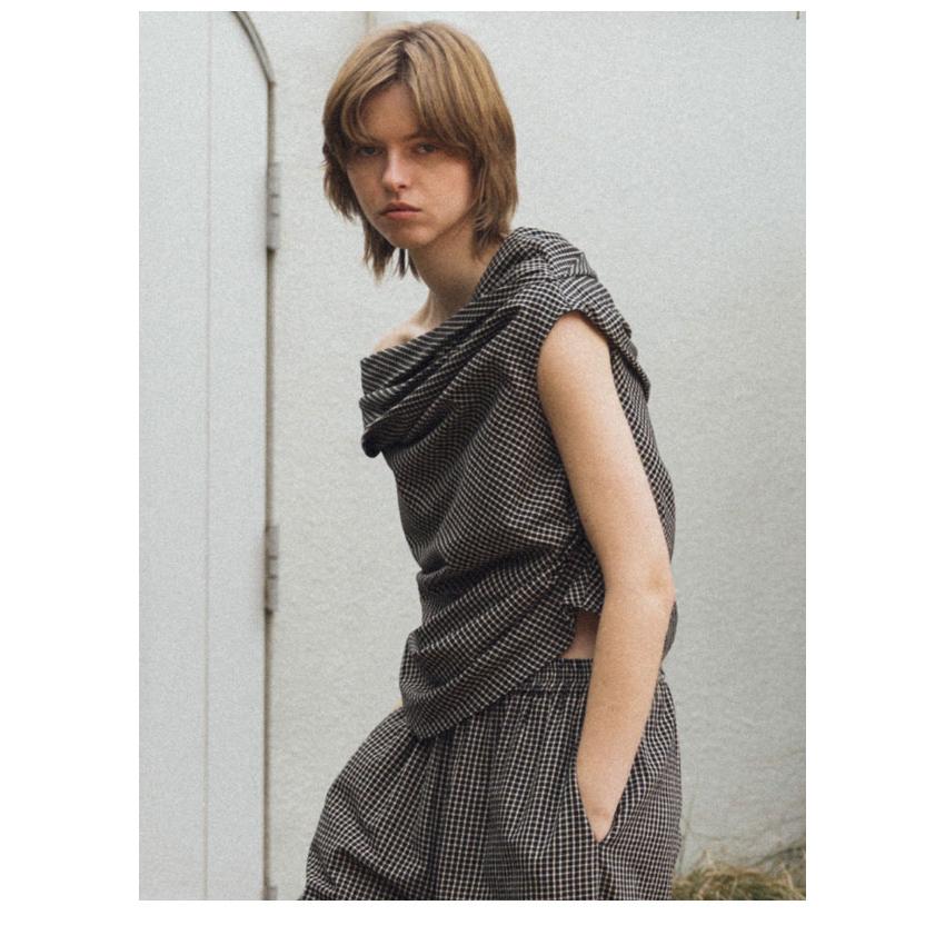 WILLFULLY（ウィルフリー） SALE40%OFF トップス asymmetry tuck