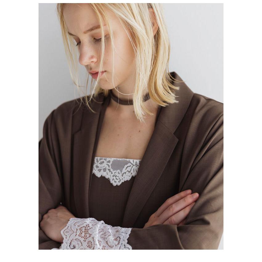 WILLFULLY（ウィルフリー） 新作10%OFF トップス lace basic bare