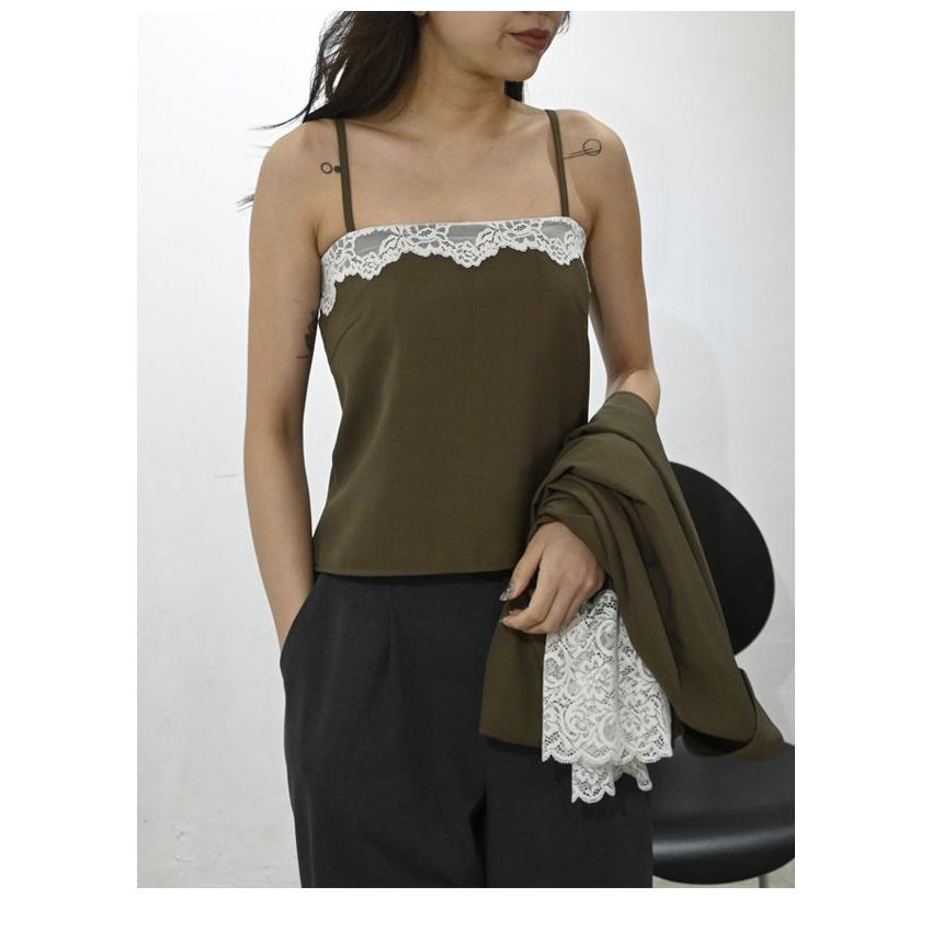 WILLFULLY（ウィルフリー） 新作10%OFF トップス lace basic bare