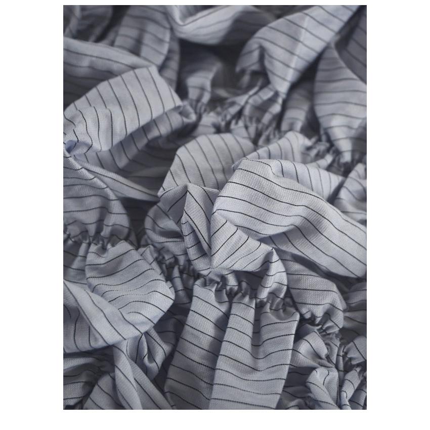 ウィルフリー WILLFULLY トップス whip shirring stripe 2way tops ホイップシャーリングストライプツーウェイトップス 半袖 ミドル丈 2611-to-36の画像