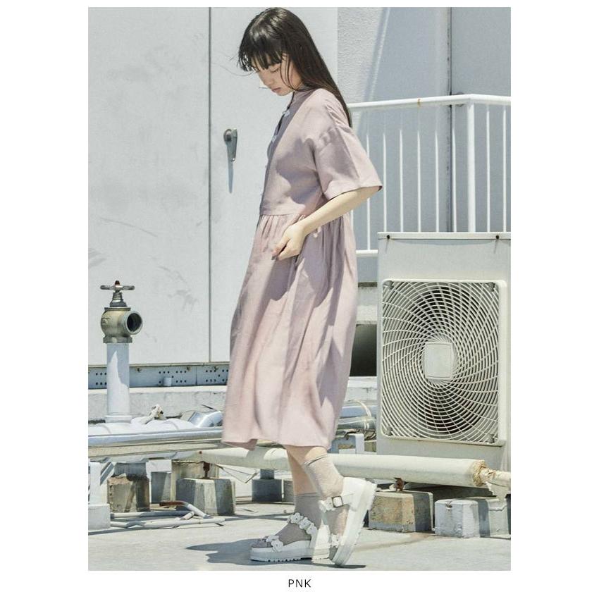 メリージェニー Merry Jenny 通販 チャイナボタンシャツワンピース レディース ワンピース ひざ下丈 チャイナ服 シャツ シャツワンピース バッグ ワンピースのダブルハート 通販 Yahoo ショッピング