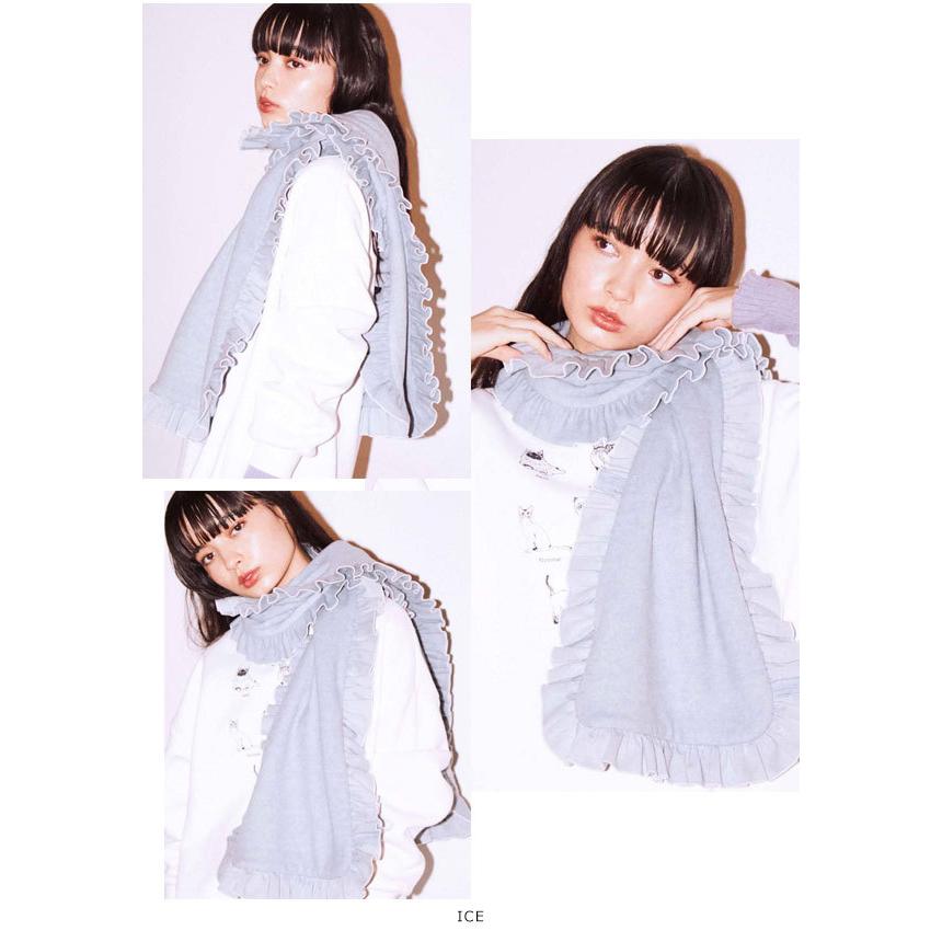 Sale メリージェニー Merry Jenny 秋冬 通販 Fluffyフリルメロウマフラー レディース マフラー ストール フリル ガーリー バイカラー 刺繍 ブランド バッグ ワンピースのダブルハート 通販 Yahoo ショッピング