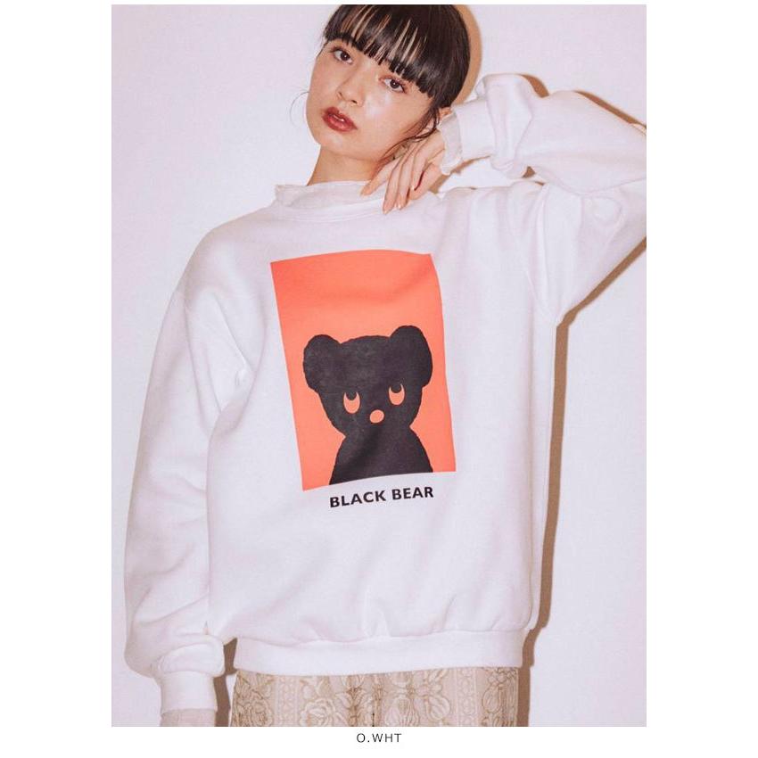 Sale メリージェニー Merry Jenny 秋冬 Black Bearトレーナー レディース トップス スウェット パーカー 長袖 Blackbear ブラックベア 熊 ベア コラボ バッグ ワンピースのダブルハート 通販 Yahoo ショッピング