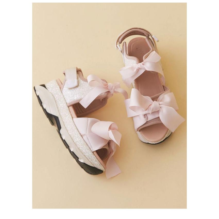 merry jenny リボンスニーカー merry jenny リボンスニーカー（アイボリー） -靴＆ファッション