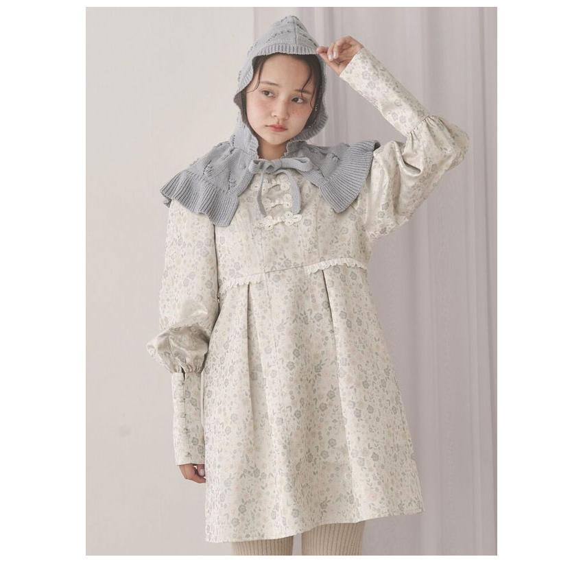 出品停止間近　merry jenny バラクラバ アイボリー merry jenny（メリージェニー） SALE30%OFF 小物 ケープカラーニット