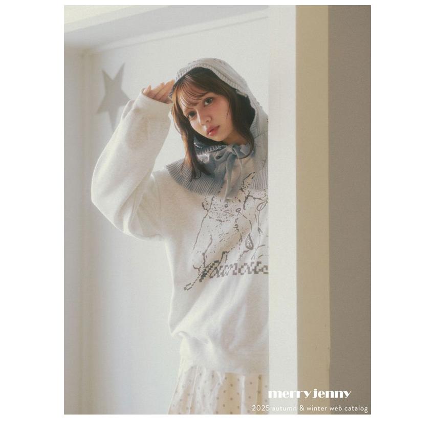 merry jenny（メリージェニー） SALE30%OFF 小物 ケープカラーニット
