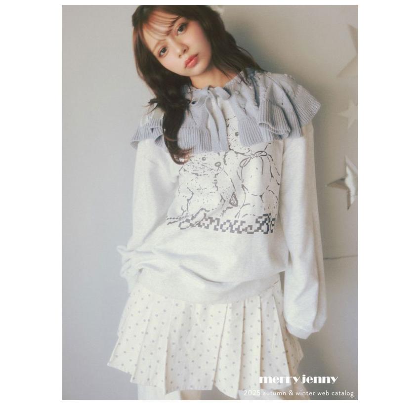 merry jenny（メリージェニー） SALE30%OFF 小物 ケープカラーニット