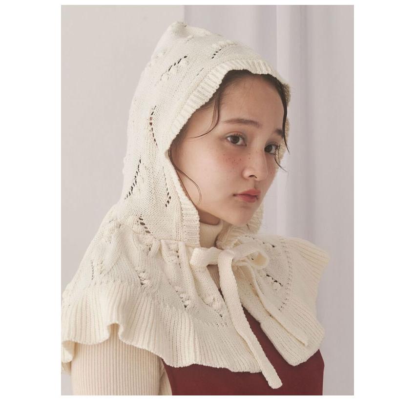 merry jenny（メリージェニー） SALE30%OFF 小物 ケープカラーニット