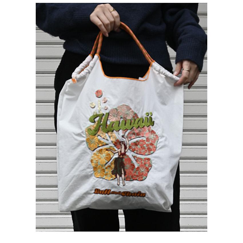 エコバッグ　2way 他　ハンドメイド Ball＆Chain（ボールアンドチェーン） 送料無料 正規品 HAWAII-2 M