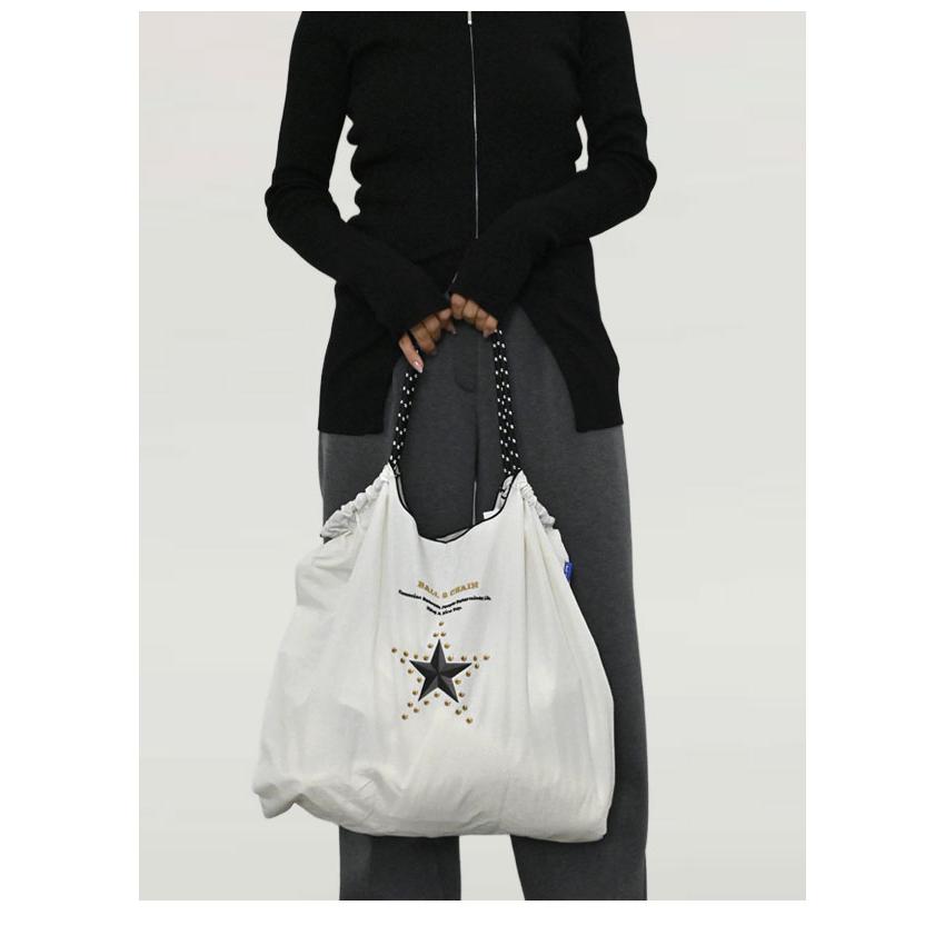 FELLER 刺繍エコバッグ ホワイトＬ FELLER 刺繍エコバッグ ホワイトL