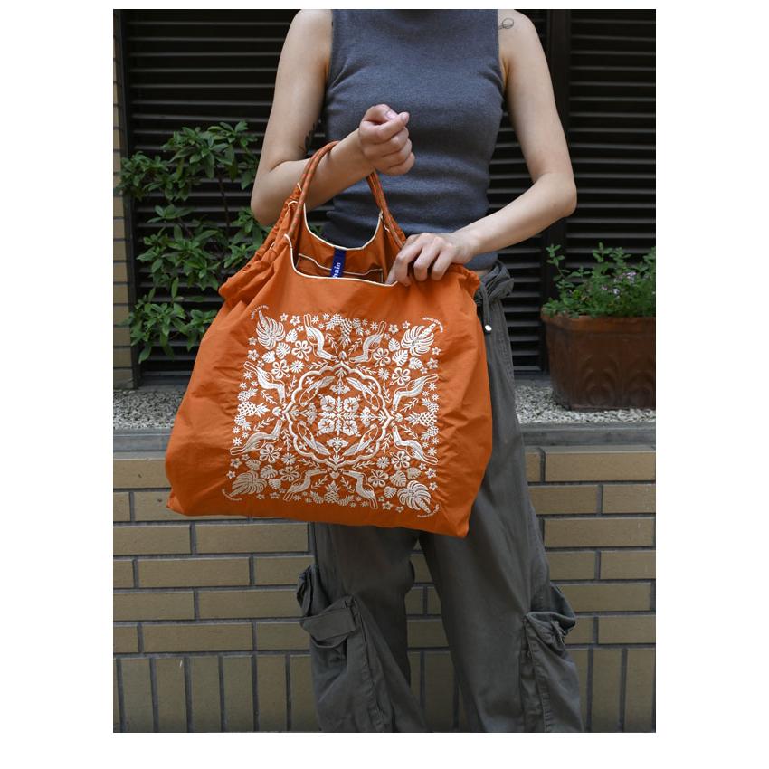 送料無料 Ball＆Chain ボールアンドチェーン 正規品 HAWAII BANDANA Lサイズ バッグ エコバッグ トートバッグ 刺繍 ギフト A4 301162の画像