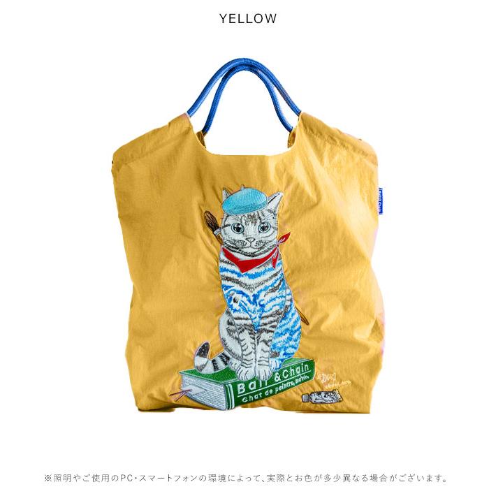 ボールアンドチェーン　チャコット　catキャットエコバッグ　サイズM Ball＆Chain 【即納】 【送料無料】 ボールアンドチェーン 正規品 P
