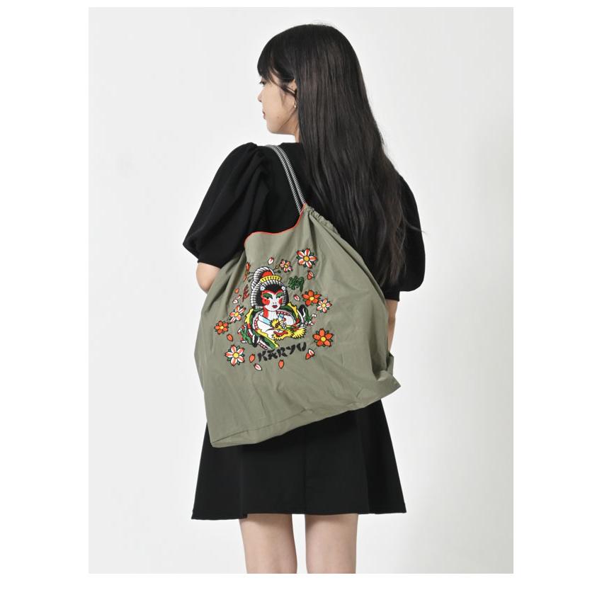 【即納】 Ball＆Chain ボールアンドチェーン 正規品 KARYU Lサイズ バッグ エコバッグ トートバッグ 刺繍 ギフト A4 334101 | Ball＆Chain | 05
