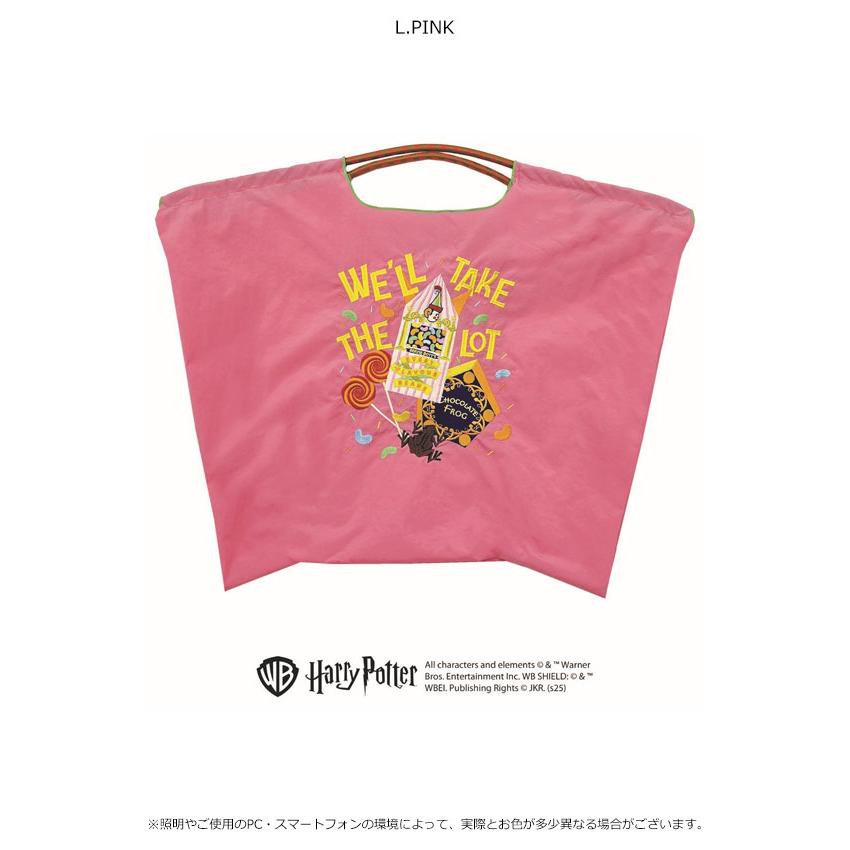 送料無料 Ball＆Chain ボールアンドチェーン 正規品 H.WELL TAKE THE LOT Lサイズ ハリーポッター バッグ エコバッグ トートバッグ 刺繍 ギフト A4 348106 | Ball＆Chain | 01