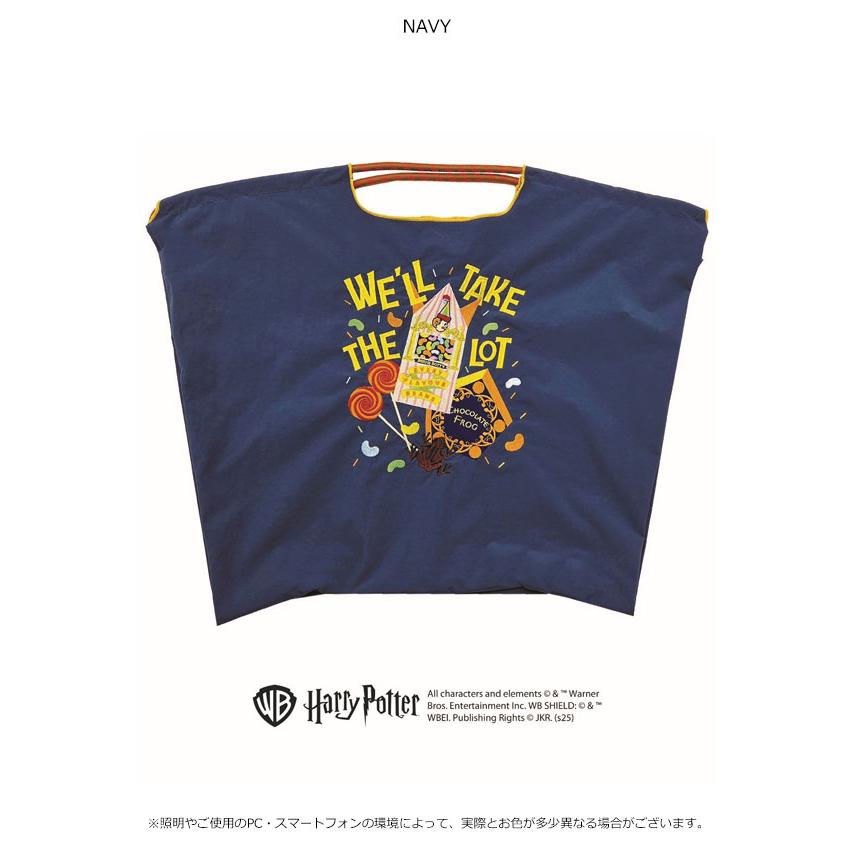 送料無料 Ball＆Chain ボールアンドチェーン 正規品 H.WELL TAKE THE LOT Lサイズ ハリーポッター バッグ エコバッグ トートバッグ 刺繍 ギフト A4 348106 | Ball＆Chain | 02