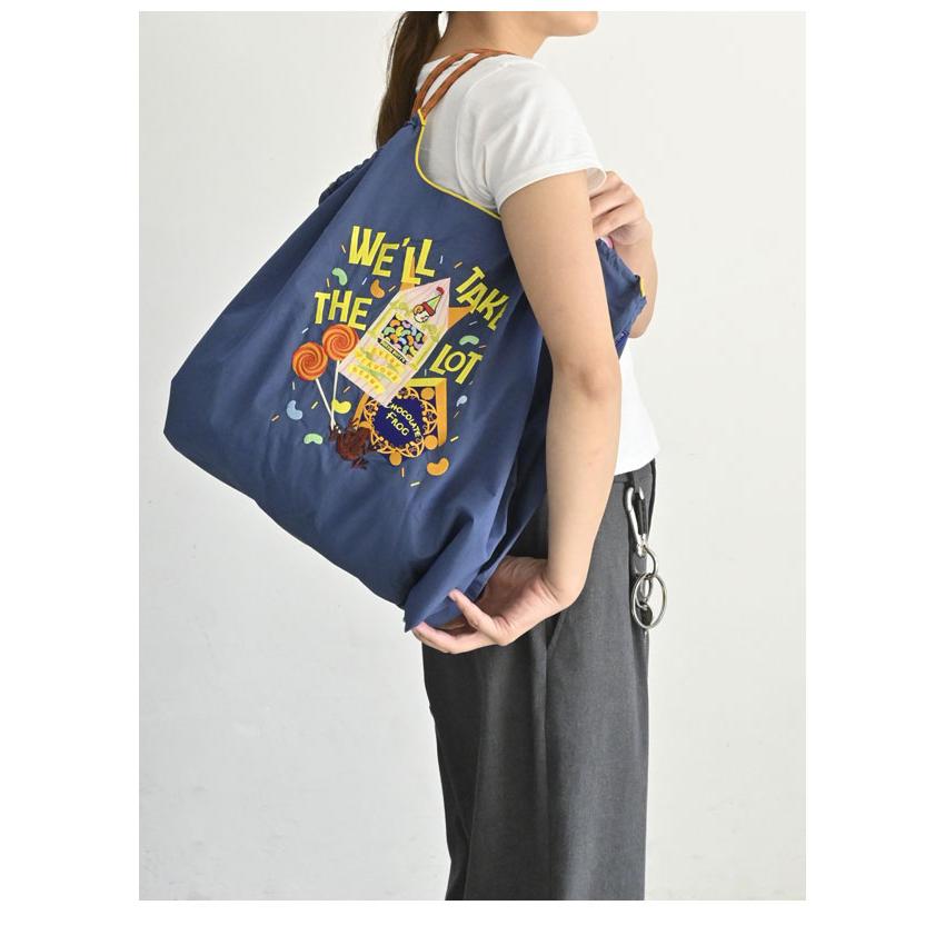 送料無料 Ball＆Chain ボールアンドチェーン 正規品 H.WELL TAKE THE LOT Lサイズ ハリーポッター バッグ エコバッグ トートバッグ 刺繍 ギフト A4 348106 | Ball＆Chain | 06