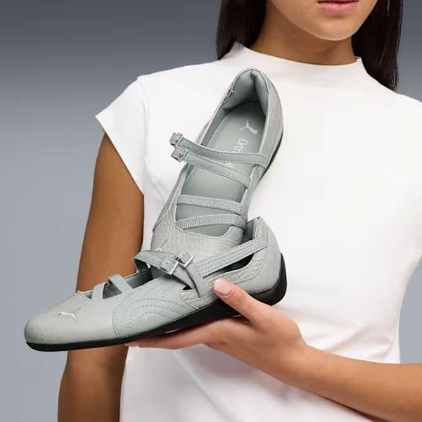 SALE10%OFF プーマ PUMA Speedcat Ballet Croc Print Sneakers スピードキャット バレエ クロック プリントスニーカー シューズ 靴 ロゴ ギフト 405327-02の画像
