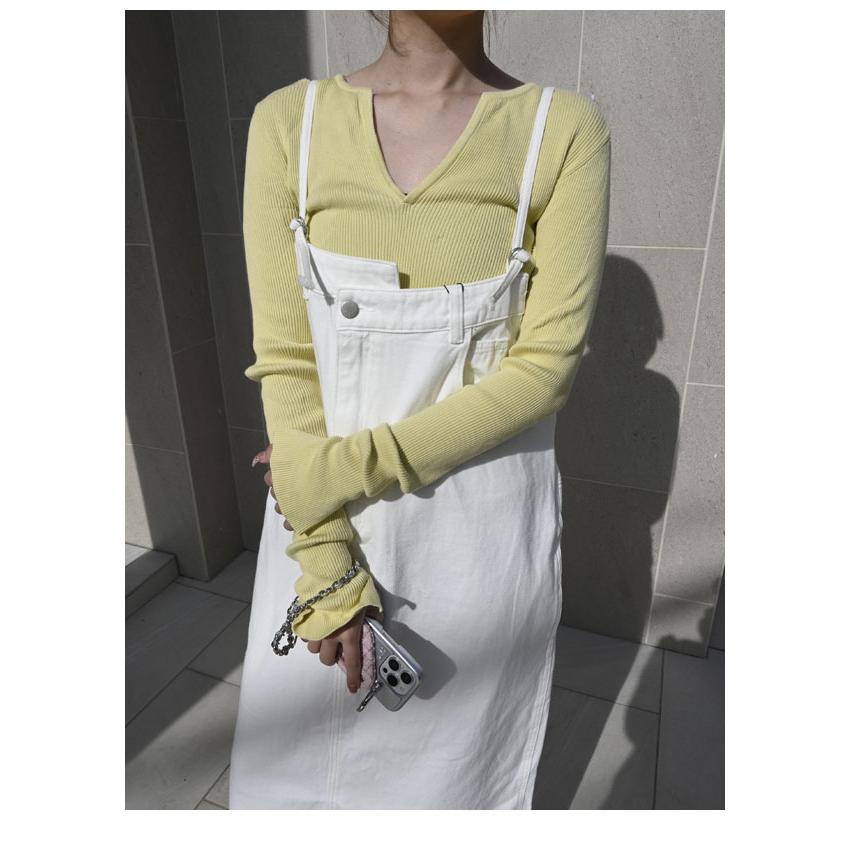 PaulineBleu ポリーヌブロー フロントアシンメトリーデニム