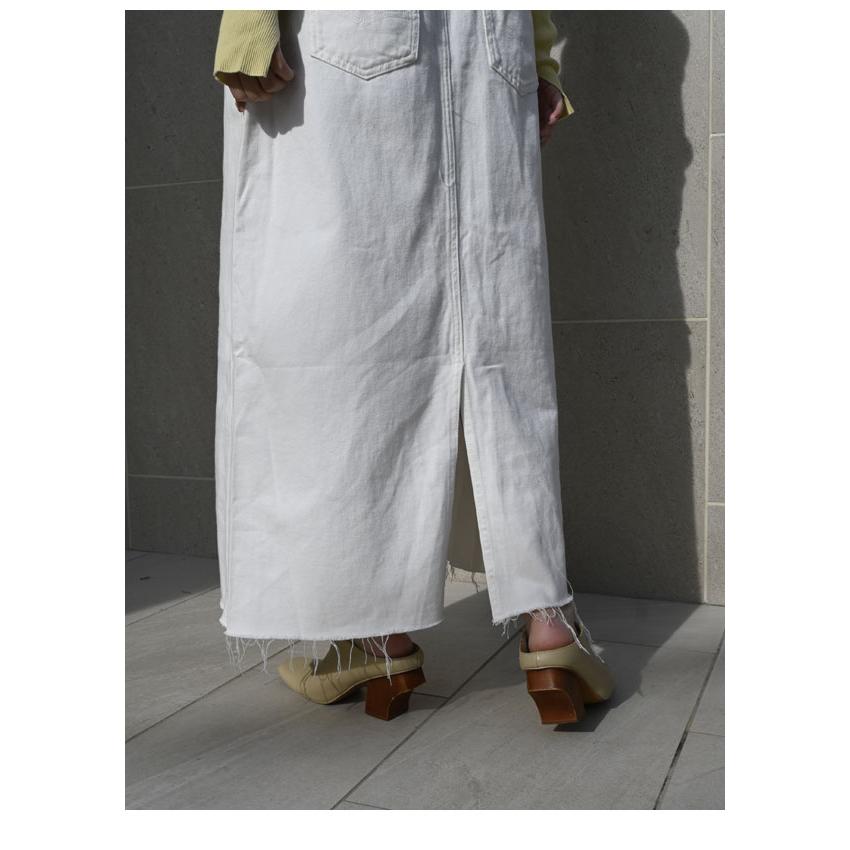 PaulineBleu ポリーヌブロー フロントアシンメトリーデニム