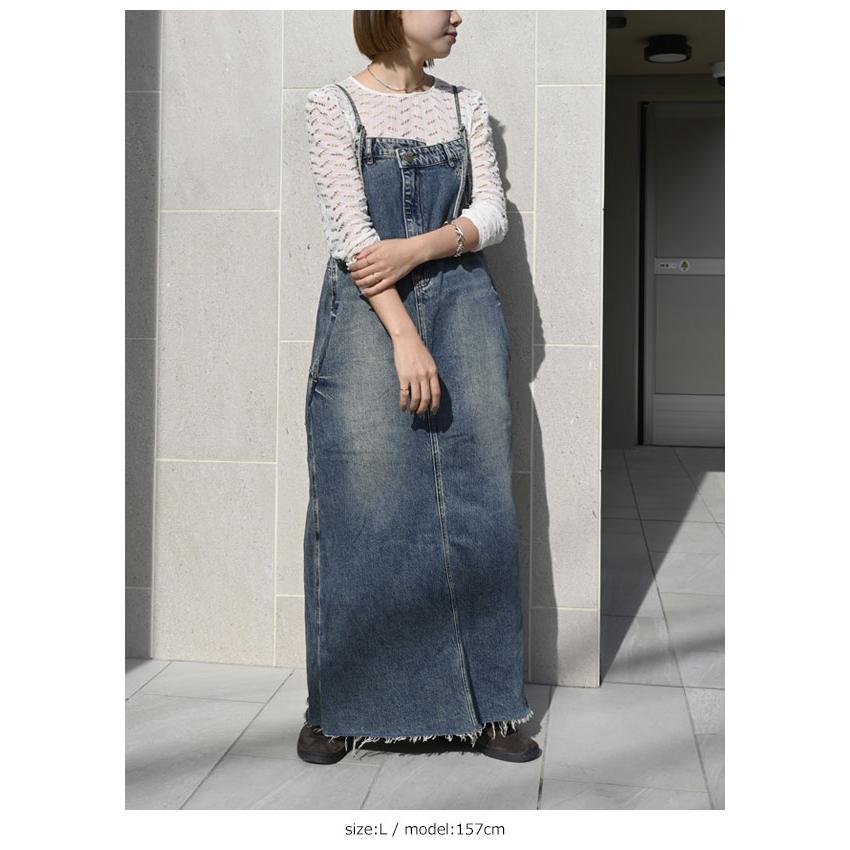 PaulineBleu ポリーヌブロー フロントアシンメトリーデニム