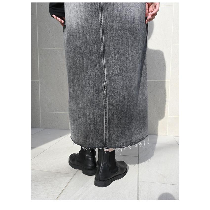 PaulineBleu ポリーヌブロー フロントアシンメトリーデニム