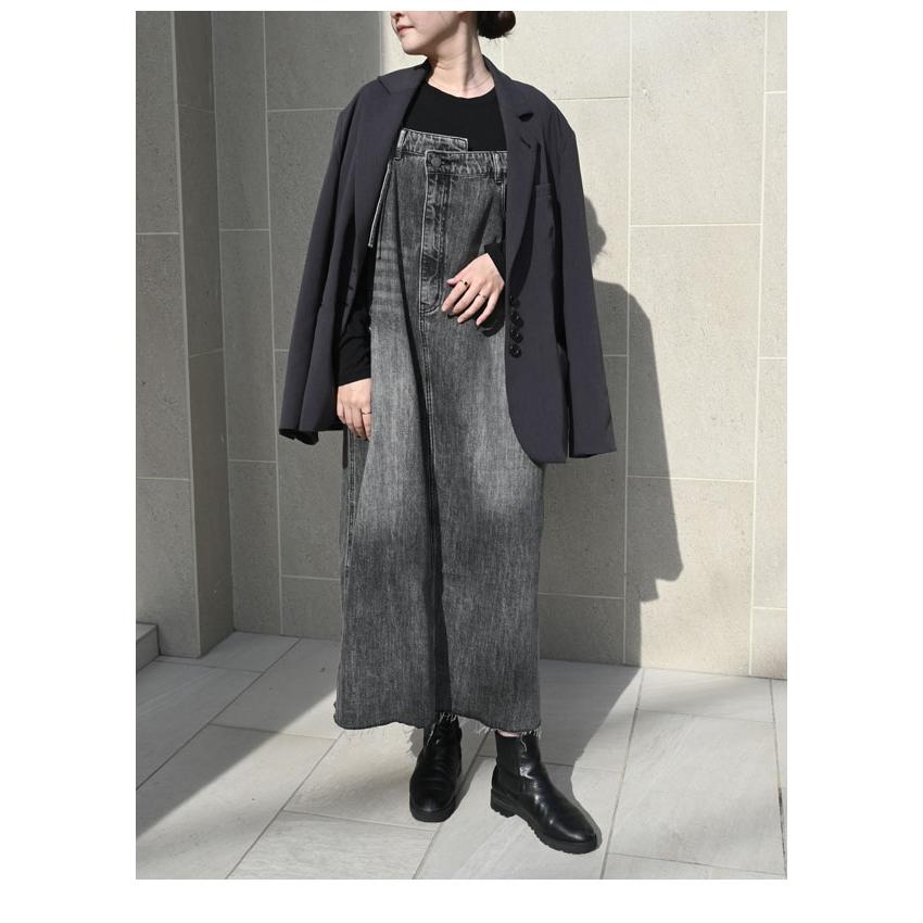 PaulineBleu ポリーヌブロー フロントアシンメトリーデニム