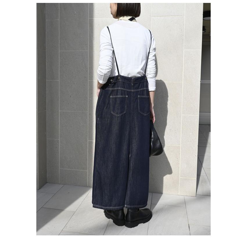 PaulineBleu ポリーヌブロー フロントアシンメトリーデニム
