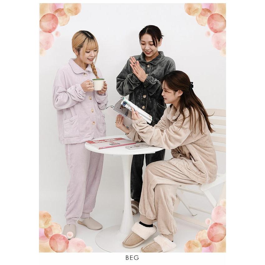 ニコット nicott ＋5.9℃ おなか暖めルームウェア レディース もこもこ