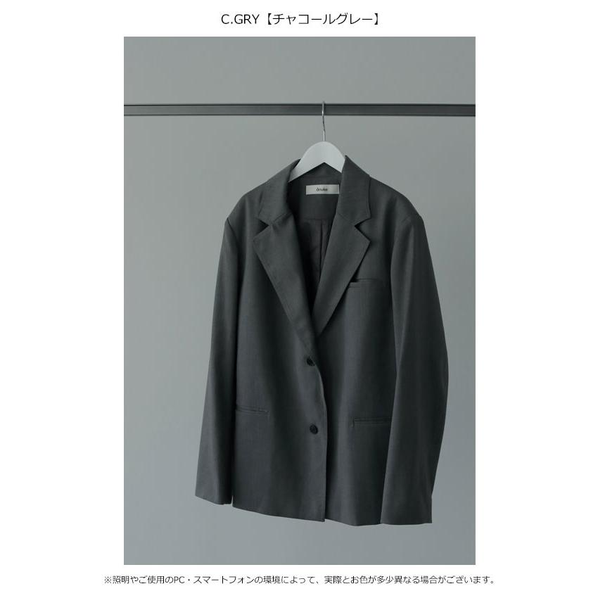 即納】 anuke 2024SpringSummer アンヌーク アウター Twill Over 